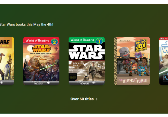 Various Star Wars book covers